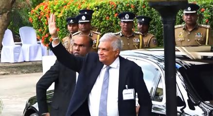 Ranil Wickramasinghe arrested