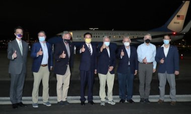 அமெரிக்க நாடாளுமன்ற உறுப்பினர்கள் தாய்வானுக்கு விஜயம்