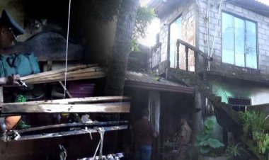 Four injured after fire breaks out at a house