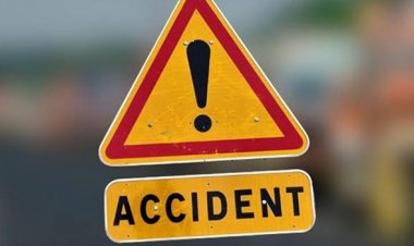 ரயிலுடன் மோதி கார் விபத்து: பெண் படுகாயம்