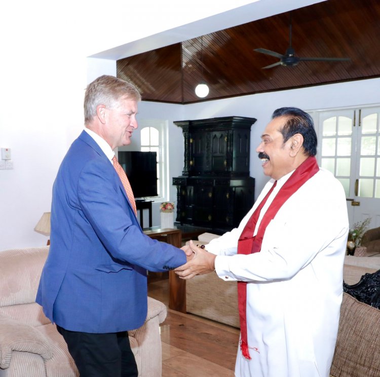 மஹிந்தவை சந்தித்த எரிக் சொல்ஹெய்ம்