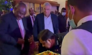 தனது பிறந்த நாளை இலங்கையில் கொண்டாடிய தென் ஆபிரிக்க ஜனாதிபதி!