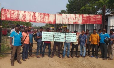 மன்னார் போக்குவரத்து சபை சாரதிகள் பணி புறக்கணிப்பு