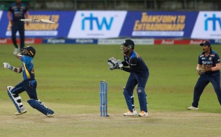 இருபதுக்கு 20 கிரிக்கெட் - இந்தியாவை வென்றது இலங்கை