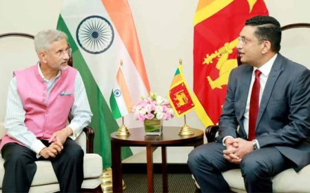 ஜெய்சங்கரை சந்தித்து பேசினார் அலிசப்ரி 