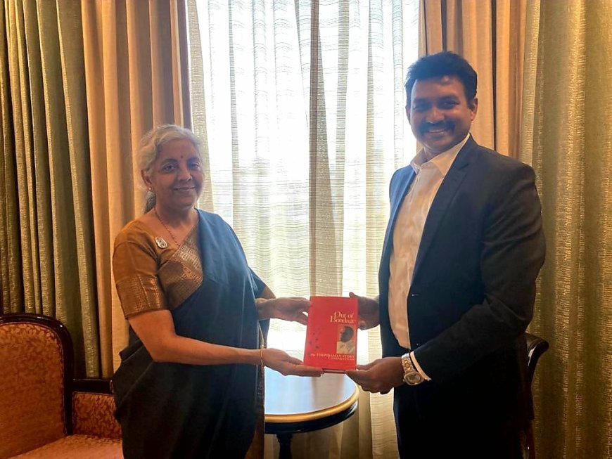 இந்திய நிதி அமைச்சருடன் செந்தில் சந்திப்பு 