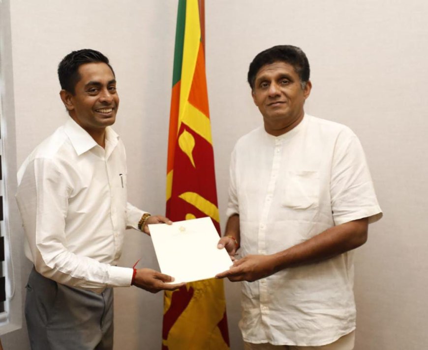 ஐ.ம.சக்தியின் நுவரெலியா மாவட்ட அமைப்பாளராக  இனேஷ் ஜயகுமார்