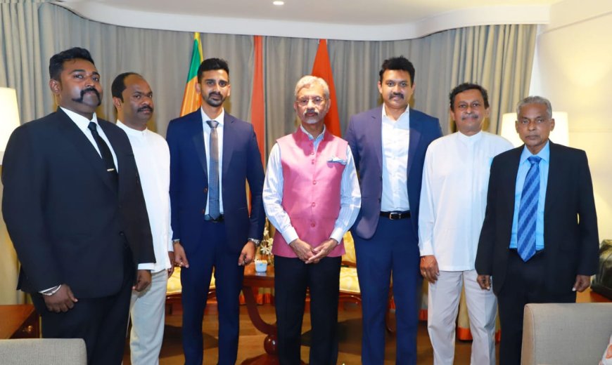 இந்திய வெளியுறவு அமைச்சர் ஜெய் சங்கருடன் இ.தொ.கா சந்திப்பு