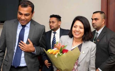 நேபாள வெளிவிவகார அமைச்சர் இலங்கை வந்தார் 