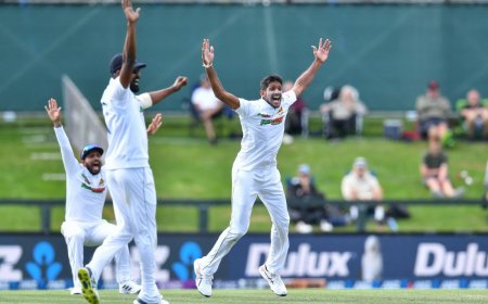 NZ vs SL, 1st Test: அதிரடி காட்டி நியூசிலாந்தை தடுமாற வைத்த இலங்கை!