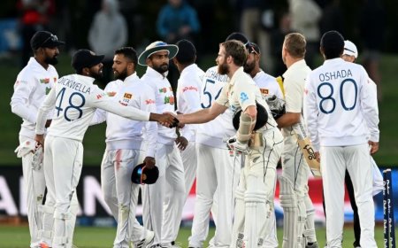 NZ vs SL, 1st Test: பரபரப்பான ஆட்டத்தில் நியூசிலாந்து த்ரில் வெற்றி!
