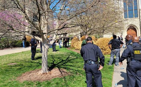 பாடசாலைக்குள் புகுந்த இளம்பெண் சரமாரி துப்பாக்கிச்சூடு... 6 பேர் உயிரிழப்பு!