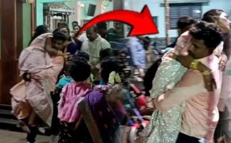 மணமகளை தூக்கி கொண்டு ஓடிய மணமகன்