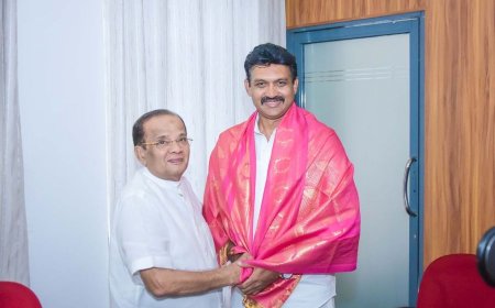 ஊவா ஆளுநர் முஸம்மில் - கிழக்கு ஆளுநர் செந்தில் சந்திப்பு