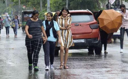 சென்னையில் காற்றுடன் லேசான மழை - மக்கள் மகிழ்ச்சி