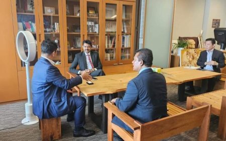 ஜப்பானில் செந்தில் தொண்டமான் விசேட பேச்சு