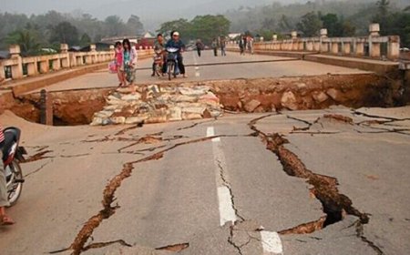 மியான்மரில் அடுத்தடுத்து 3 முறை நிலநடுக்கம்; அச்சத்தில் மக்கள்
