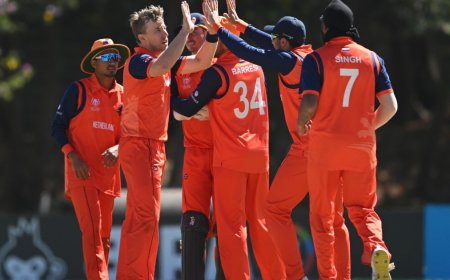 நேபாள அணியை 167 ரன்களில் சுருட்டியது நெதர்லாந்து!