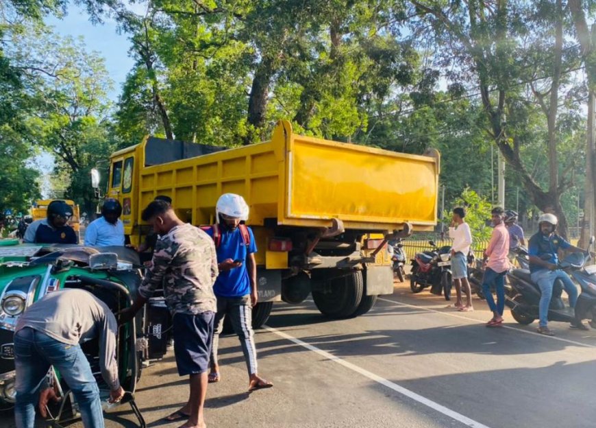 வவுனியாவில் முச்சக்கரவண்டி விபத்து: இருவர் படுகாயம்