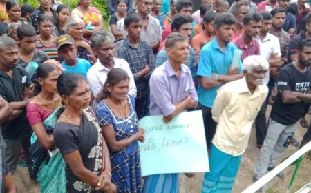 தோட்டத்தில் இருந்து வெளியேற்றப்படுவதை எதிர்த்து ரம்பொடையில் ஆர்ப்பாட்டம்