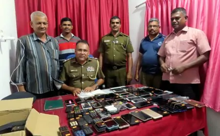 அலைபேசிகளை திருடி விற்பனை செய்த கும்பல் சிக்கியது