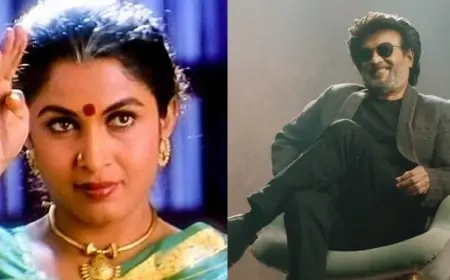 ’ஒரு நிமிஷம் இருங்க’ .. ரஜினி பேசும் போது குறுக்கிட்ட ரம்யா கிருஷ்ணன்!