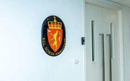 நோர்வே தூதரகம் இன்று முதல் மூடப்படுகிறது