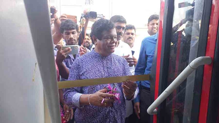 வட மாகாண உள்ளூர் சேவைகளுக்கு 24 பஸ்கள் வழங்கிவைப்பு