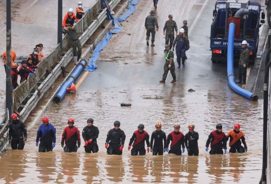 South Korea flood death toll rises to 39