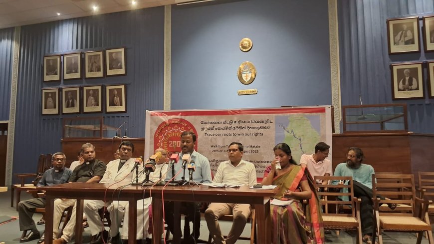 மன்னார் முதல் மாத்தளை வரை “மலையகம் 200” எழுச்சிப் பயணம்