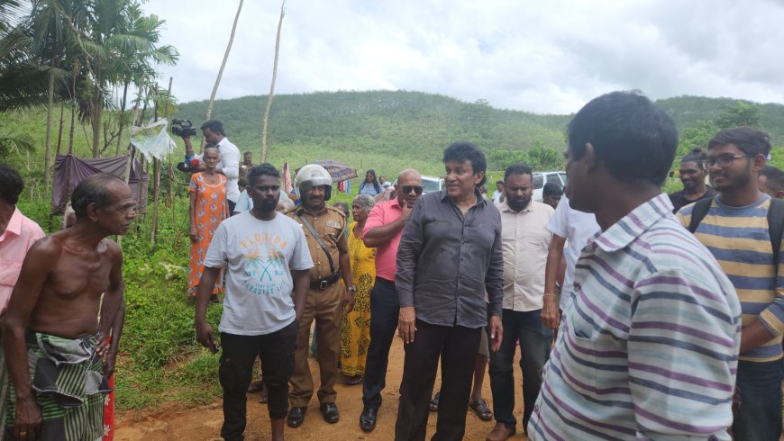 காணி அபகரிப்பைத் தடுத்து நிறுத்திய மனோ எம்.பி