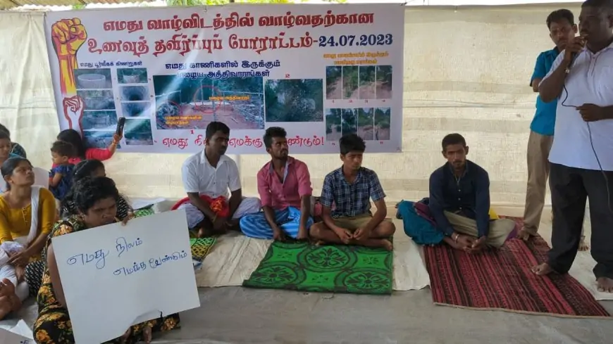 காணி கோரும் முல்லைத்தீவு உண்ணாவிரதம் ஒத்திவைப்பு