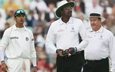 இப்படி நடந்ததே இல்லை.. ஏமாற்ற நினைத்த டிராவிட்.... தட்டி கேட்ட நடுவர்