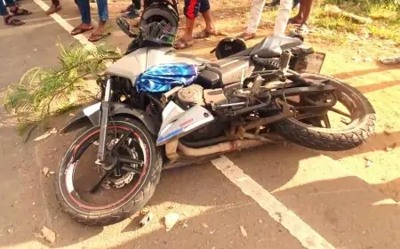 ஹட்டனில் விபத்து - இளைஞன், யுவதி காயம்