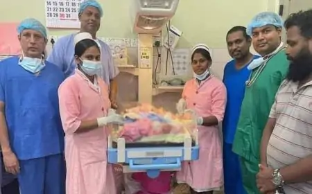 யாழ்ப்பாணத்தில் ஒரே பிரசவத்தில் மூன்று குழந்தைகள் 
