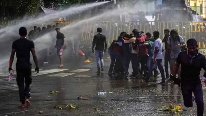 போராட்டத்தில் ஈடுபட்ட 22 பேர் பொலிஸாரால் கைது