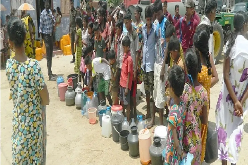 யாழ்ப்பாணம் உட்பட 13 மாவட்டங்கள் கடும் வறட்சியால் பாதிப்பு