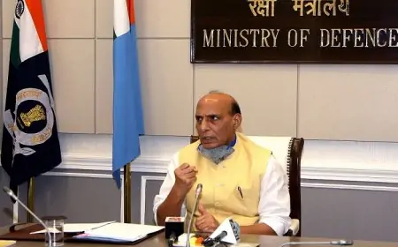 இந்திய பாதுகாப்பு அமைச்சரின் இலங்கை விஜயம் அறிவிப்பு