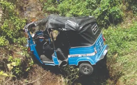 பொகவந்தலாவை பகுதியில் விபத்து - மூவர் காயம்