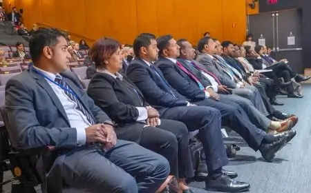 ஜனாதிபதி ரணிலுடன் அமெரிக்காவில் உள்ள  பாராளுமன்ற உறுப்பினர்கள்