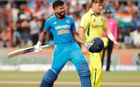 ஷ்ரேயாஸ் ஐயர் மிரட்டல் சதம்... உலகக் கோப்பையில் இனி இந்த வீரருக்கு வாய்ப்பே இல்லை