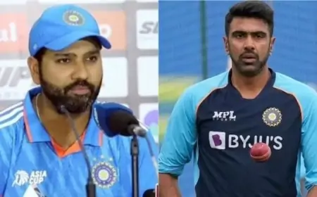 அஸ்வின் குறித்து குண்டை தூக்கி போட்ட ரோகித் சர்மா.. இப்படி ஒரு டிவிஸ்ட்டா?