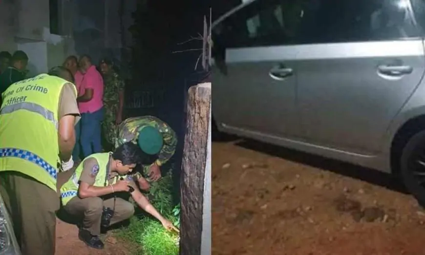 நாடாளுமன்ற உறுப்பினர் கார் மீது துப்பாக்கிச் சூடு: சி.ஐ.டி விசாரணை!