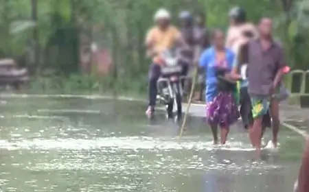 நில்வலா கங்கையின் நீர் மட்டம் தொடர்ந்து அதிகரித்து வருகின்றது