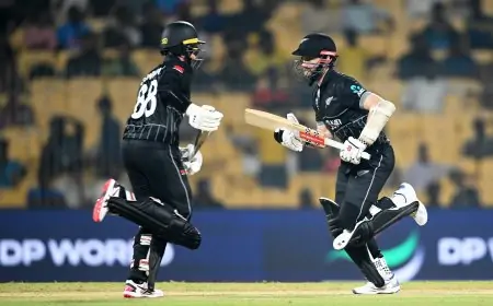 வங்கதேசத்தை வீழ்த்தி நியூசிலாந்து ஹாட்ரிக் வெற்றியைப் பதிவுசெய்தது!