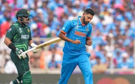 அடுத்தடுத்து பவுண்டரிகள்... அமைதியான 1 இலட்சம் ரசிகர்கள்.. வர்ணனையில் கிண்டல்!