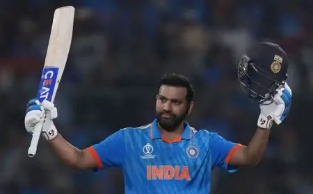 ஒருநாள் போட்டிகளில் புதிய சாதனை படைத்த  ரோஹித் ஷர்மா!