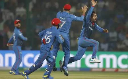 8 ஆண்டுகளுக்கு பின் உலகக் கோப்பையில் ஆஃப்கானிஸ்தான் முதல் வெற்றி