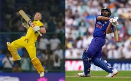 சச்சின் சாதனையை காலி செய்து ரோஹித் சர்மாவின் மெகா ரெக்கார்டுக்கு குறி வைத்த வார்னர்