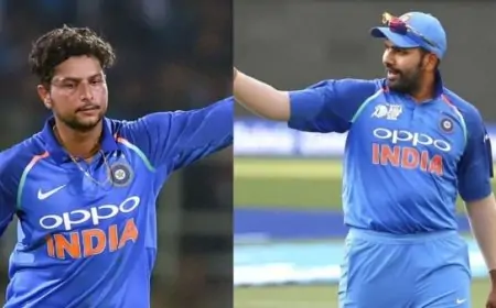 உன்னால தான் இப்படி ஆச்சு.. குல்தீப்பை வெளுத்து வாங்கிய ரோஹித் சர்மா